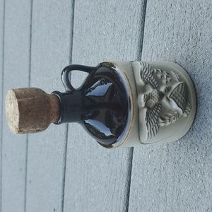 Vintage Kress Stoneware American Crest Bald Eagle Jug